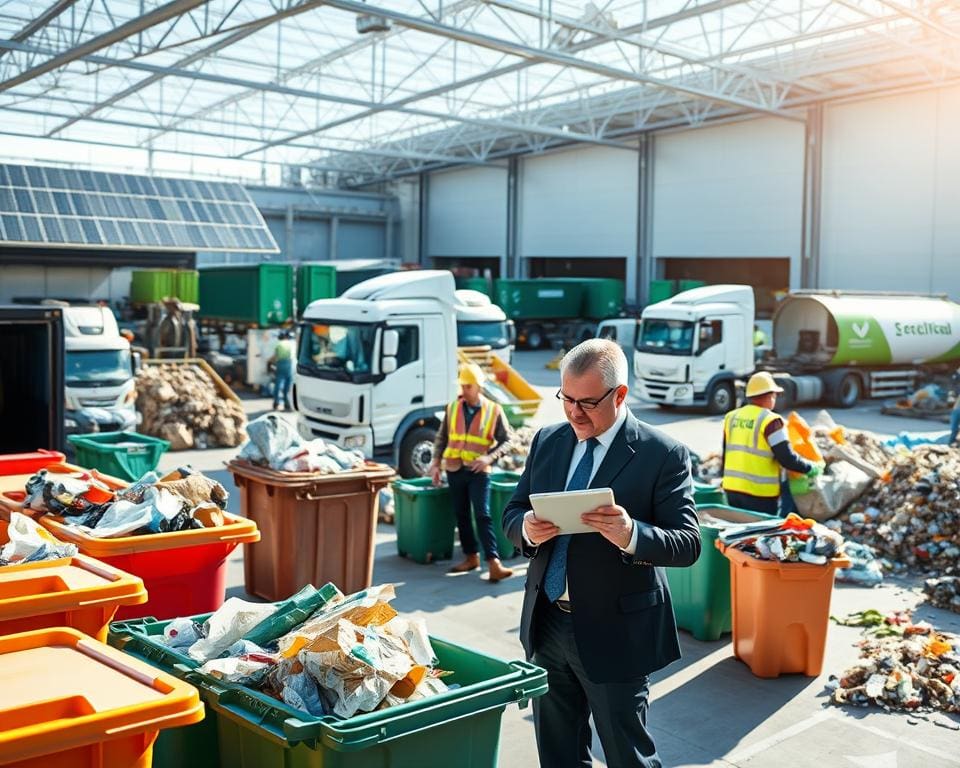 Wie unterstützt ein Entsorgungslogistiker?