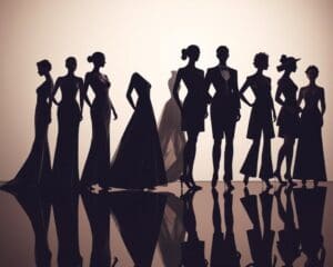 Wie verändern sich Silhouetten im Laufe der Zeit?