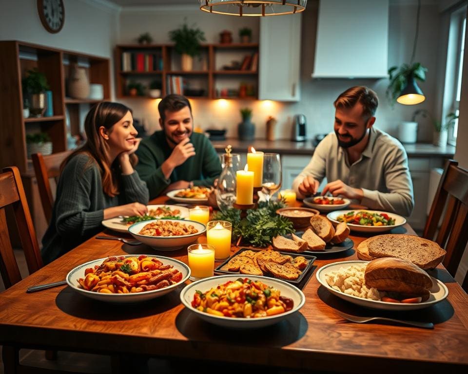 Warum lieben Menschen gemütliche Essen zu Hause?