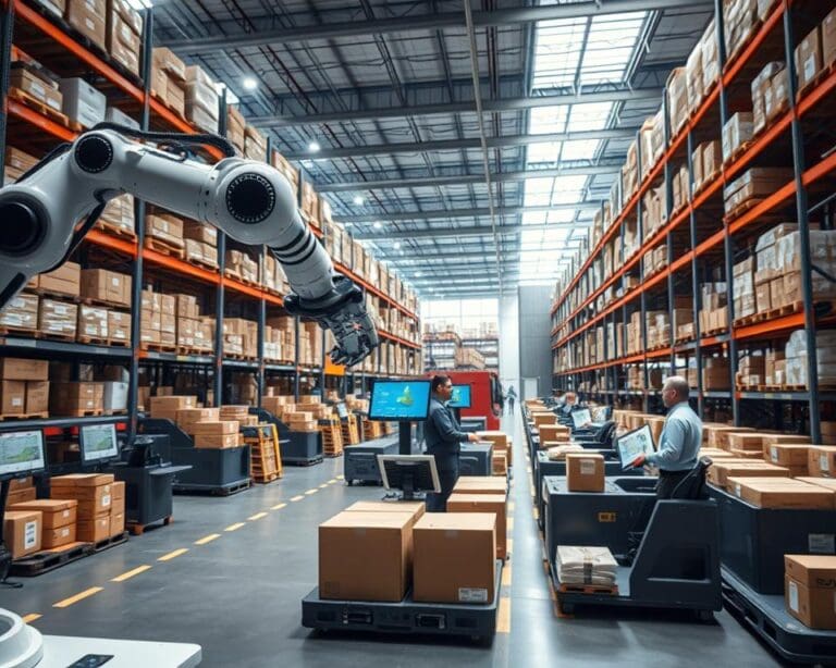 Was bringt Robotik im Versandzentrum?