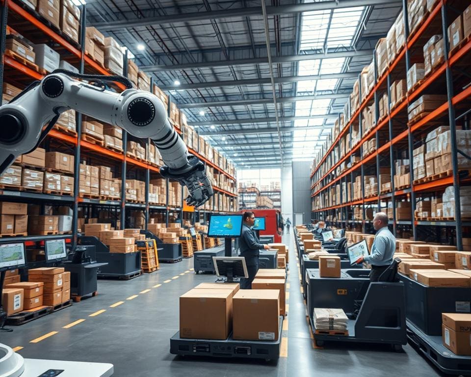 Was bringt Robotik im Versandzentrum?