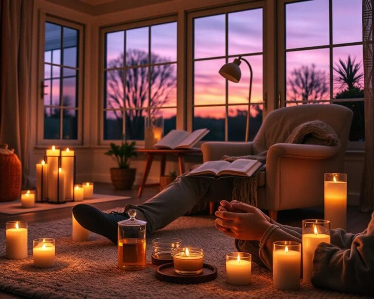 Was hilft beim Entspannen am Abend?