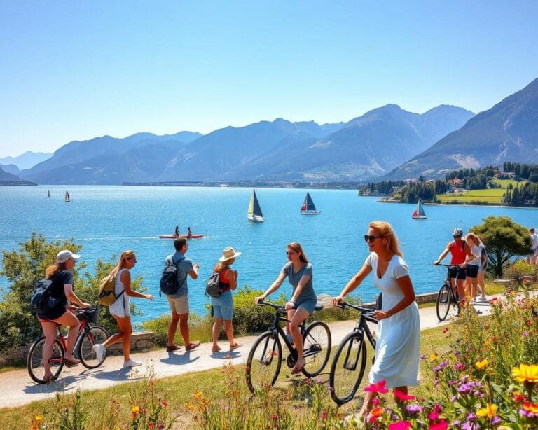 Was macht den Gardasee ideal für Aktivurlaub?