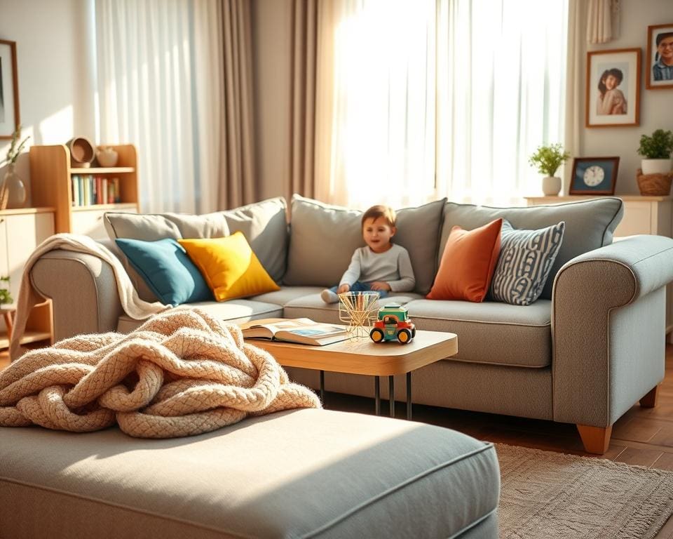 Was macht ein Sofa familienfreundlich?