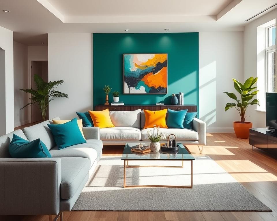 Welche Farben wirken modern im Wohnbereich?