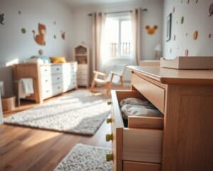 Welche Kommoden sind ideal für Babykleidung?