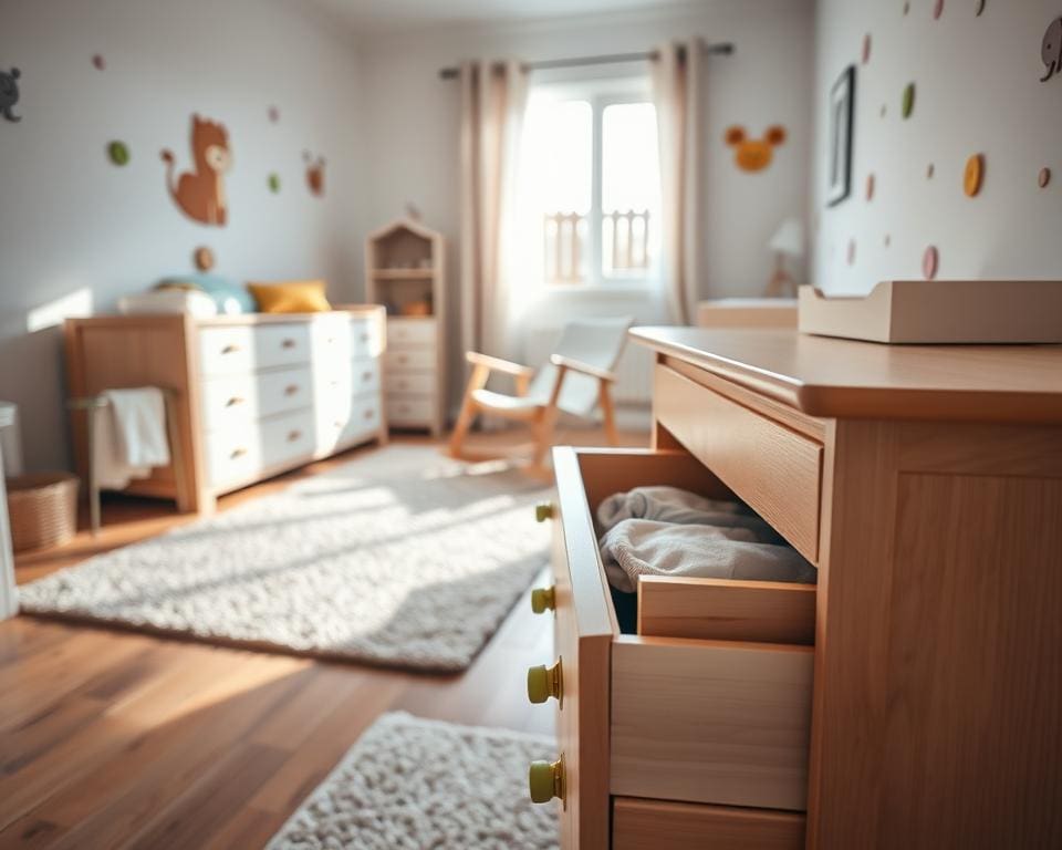 Welche Kommoden sind ideal für Babykleidung?