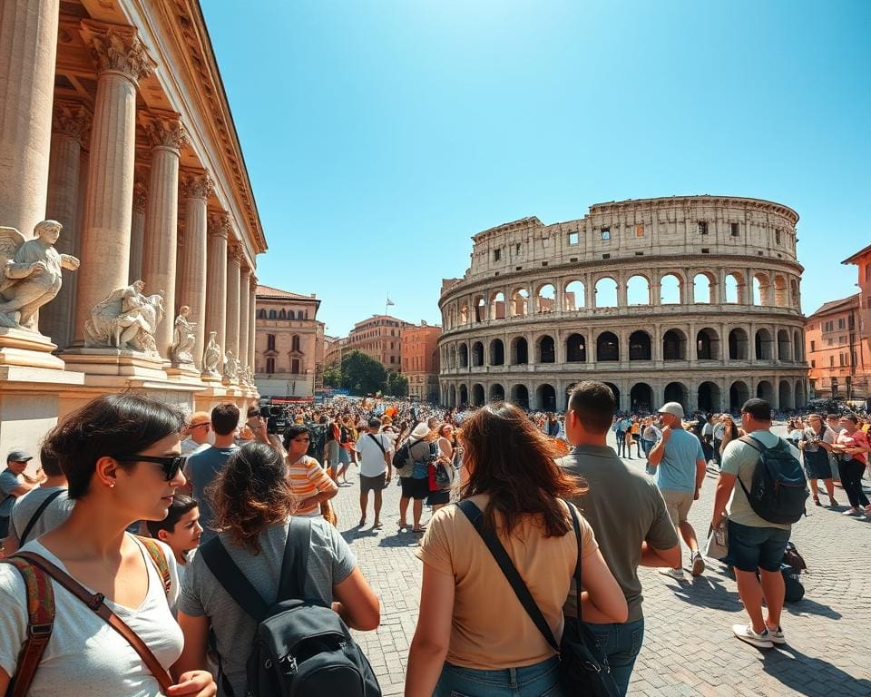 Wie erleben Besucher Kultur und Geschichte in Rom?