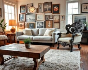 Wie kombiniert man Alt und Neu im Wohnraum?