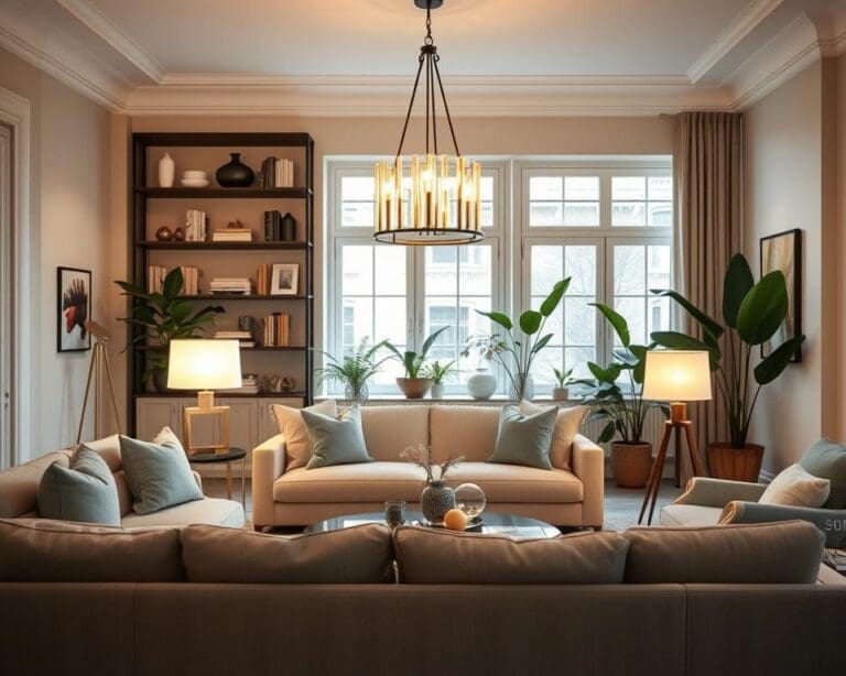 Wie kombiniert man Möbel und Beleuchtung harmonisch?