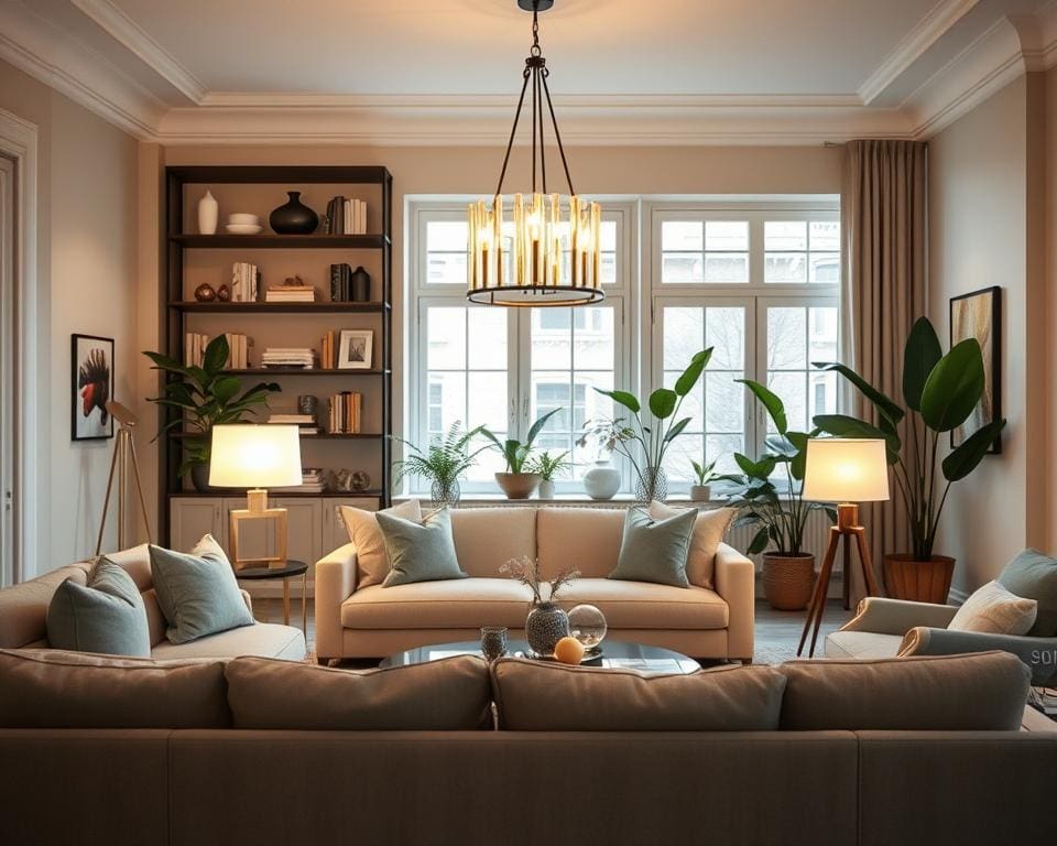 Wie kombiniert man Möbel und Beleuchtung harmonisch?