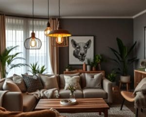 Wie lassen sich Hängelampen bei My Dutch Living Room kombinieren?