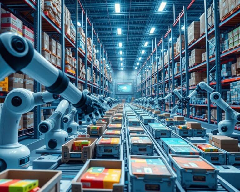 Wie optimieren KI-Systeme Warenverteilung?