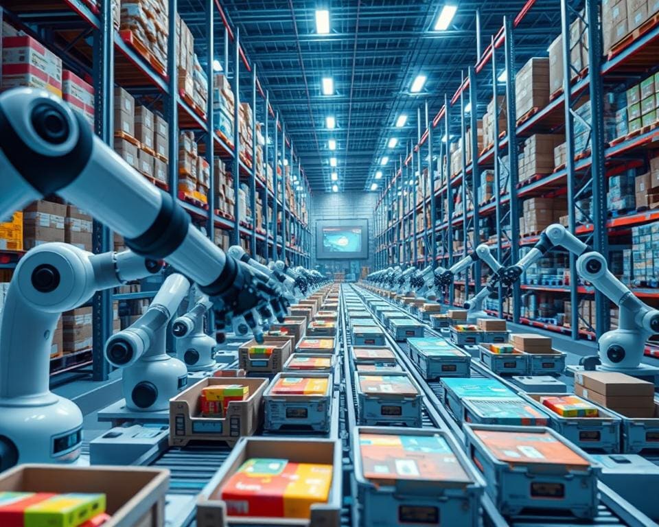 Wie optimieren KI-Systeme Warenverteilung?