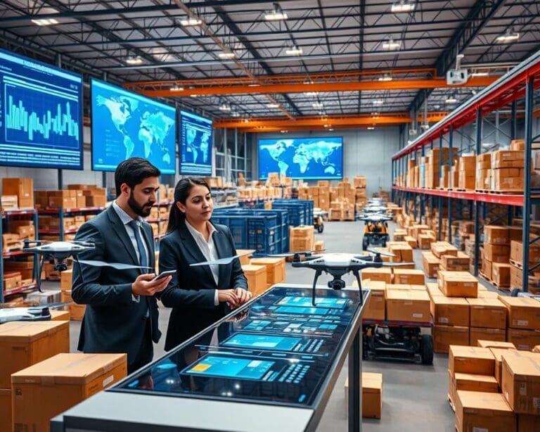 Wie optimieren digitale Plattformen Logistikabläufe?
