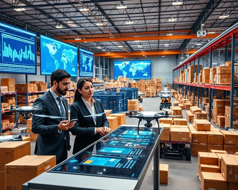Wie optimieren digitale Plattformen Logistikabläufe?