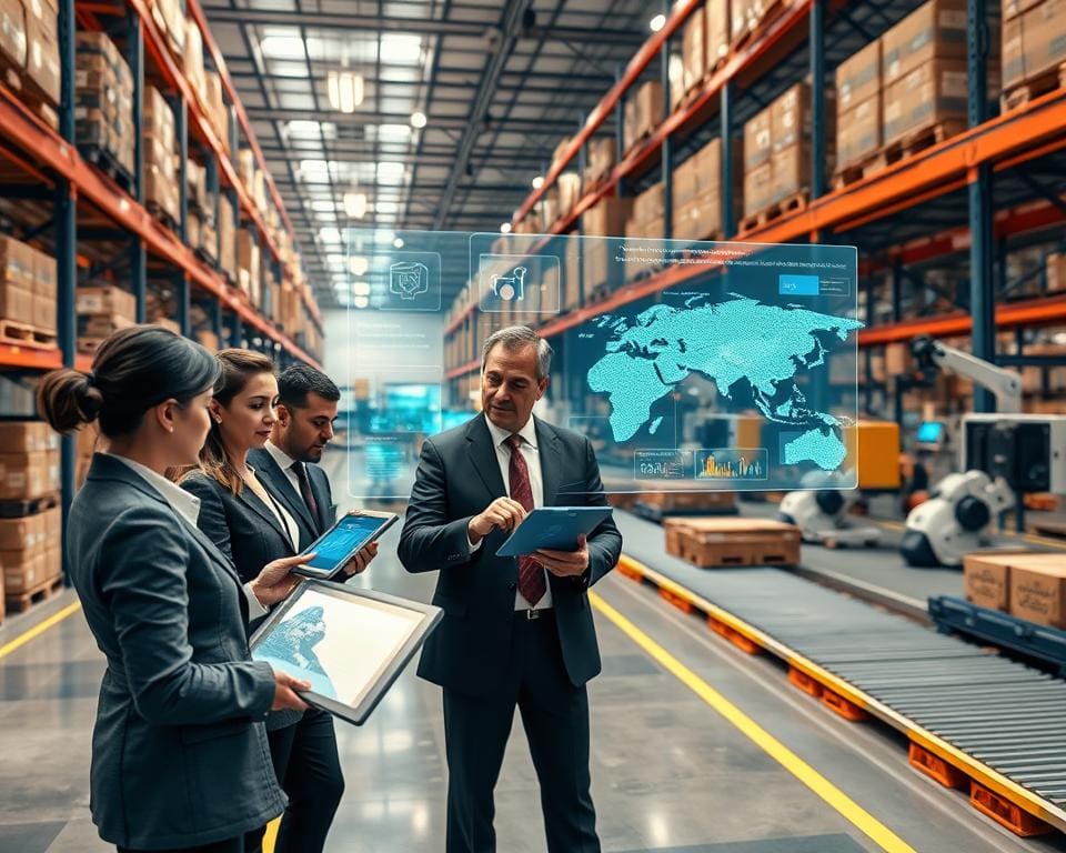 Wie optimieren digitale Zwillinge Logistikprozesse?