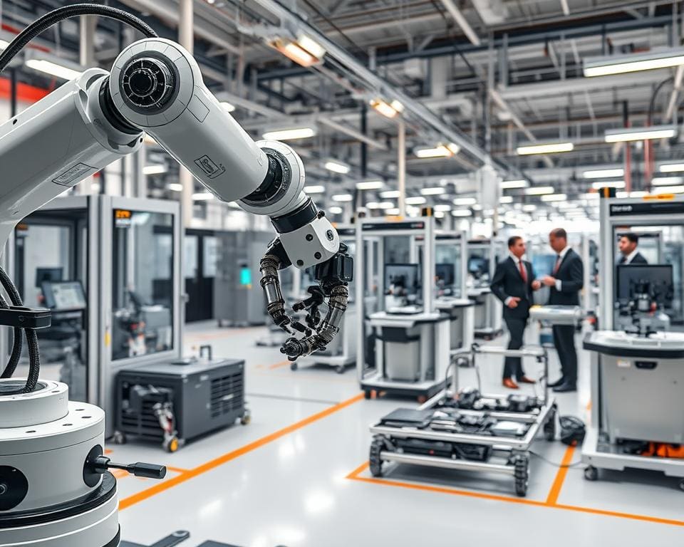 Wie unterstützen Maschinen präzise Abläufe?