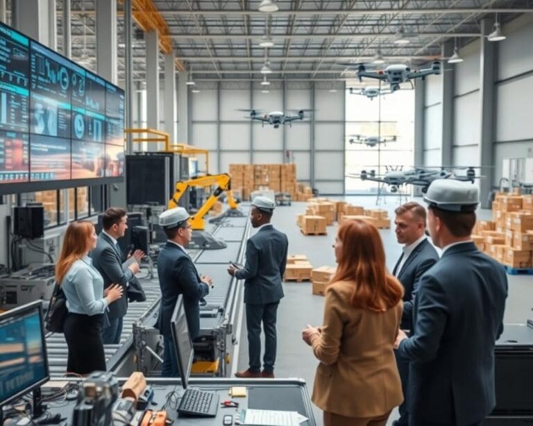 Wie unterstützen technologische Lösungen Logistikprozesse?