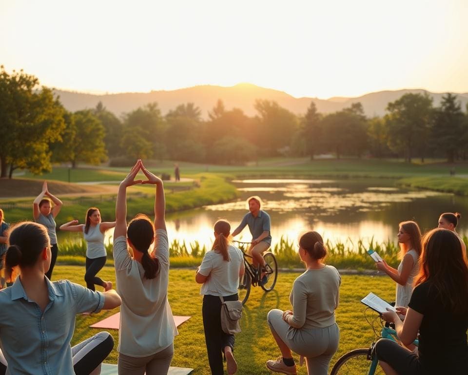 Wie verbindest du Aktivität und Entspannung?