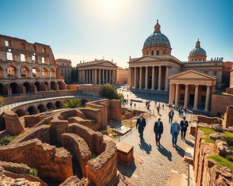 Warum ist Rom historisch einzigartig?