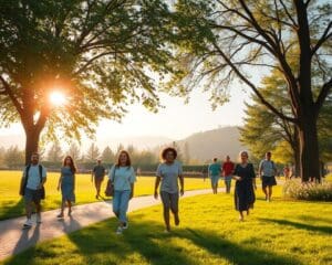 Warum sind tägliche Spaziergänge ein fester Teil vieler Routinen?