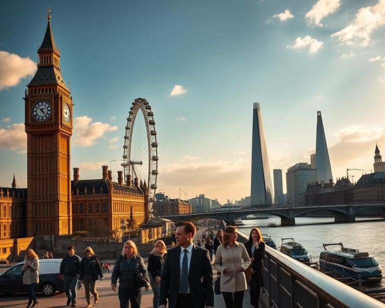 Welche Sehenswürdigkeiten prägen London?