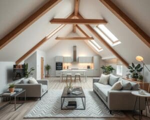 Wie gestaltet man eine Dachgeschosswohnung optimal?