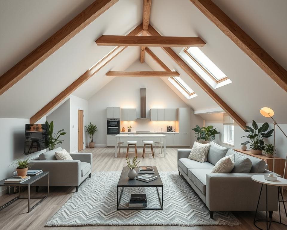 Wie gestaltet man eine Dachgeschosswohnung optimal?