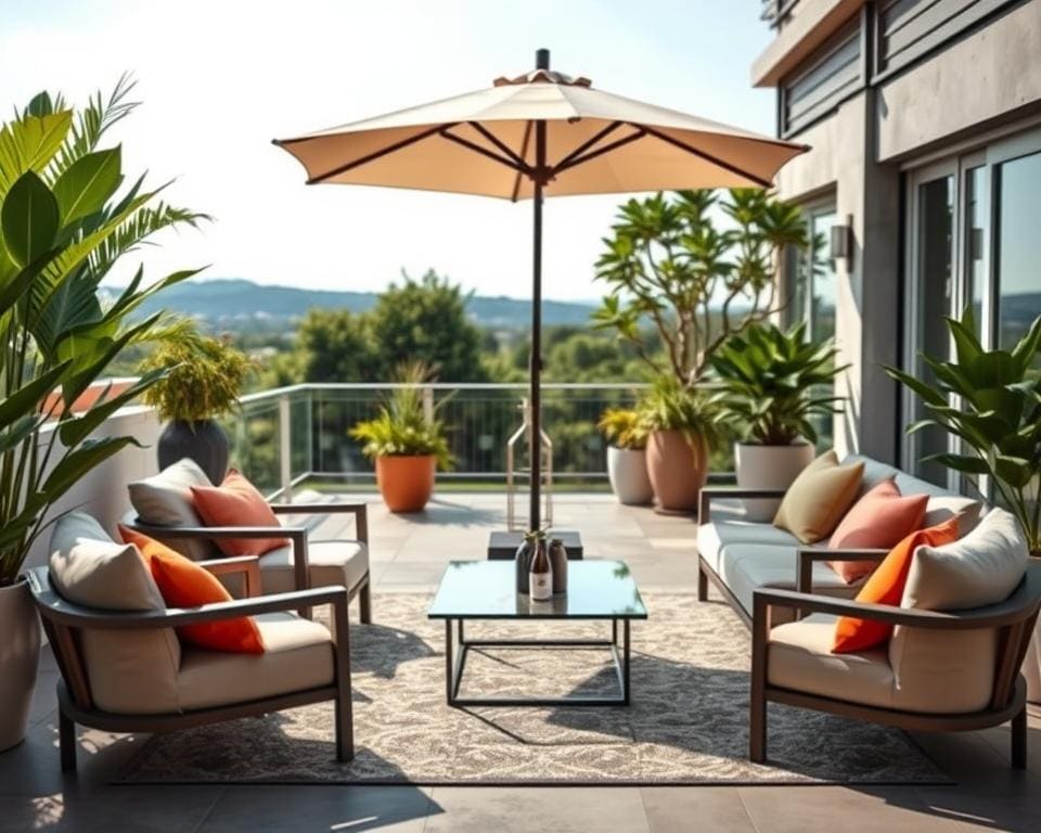 Wie gestaltet man eine Terrasse mit Outdoor-Lounge?