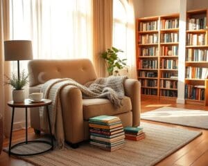 Wie gestaltet man eine gemütliche Leseecke?