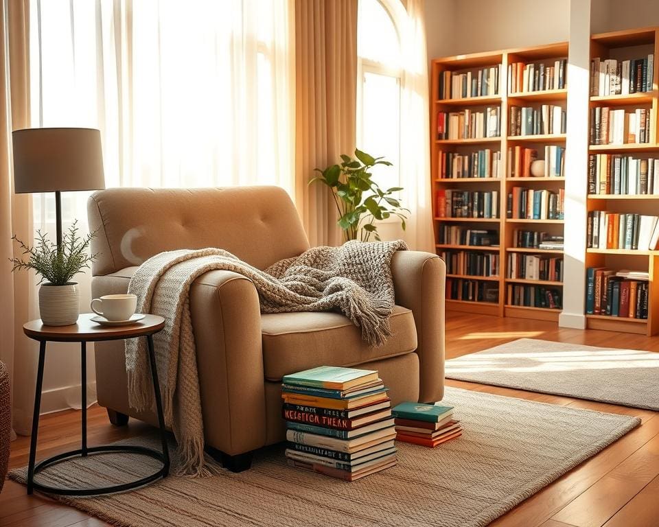Wie gestaltet man eine gemütliche Leseecke?