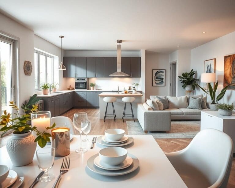 Wie gestaltet man eine offene Wohnküche?