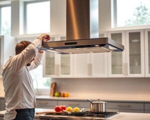 Wie modernisiert man eine Küche mit neuer Dunstabzugshaube?