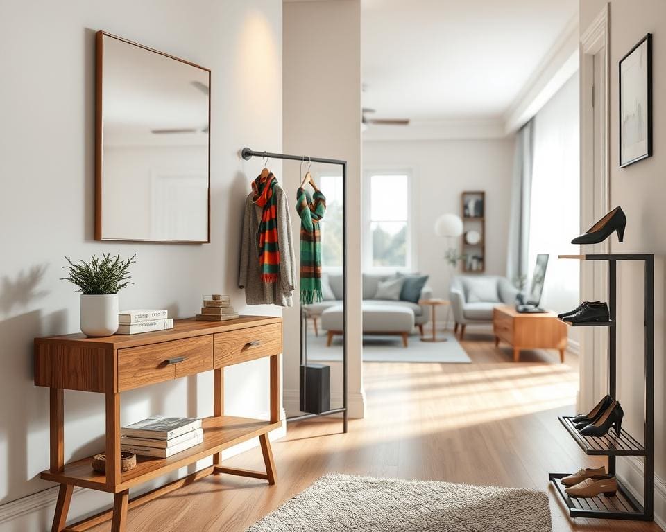 Wie schafft man Ordnung im Eingangsbereich?