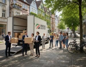 Umzug Österreich nach Deutschland als Beiladung