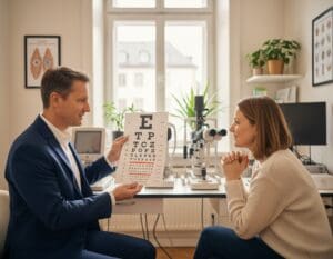 Wann sollte man zur Augenvorsorge beim Augenarzt in Frankfurt?