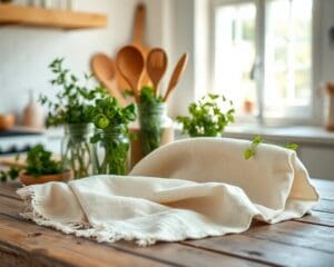 Warum gelten Leinen-Küchendoeken als nachhaltige Küchenhelfer?