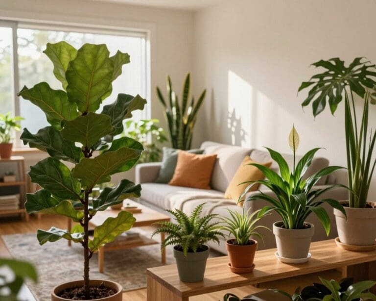 Welche Pflanzen verbessern das Raumklima in Wohnräumen?