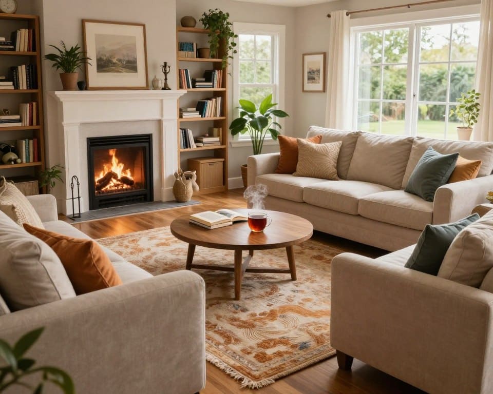 Wie gestaltet man ein gemütliches Wohnzimmer zuhause?