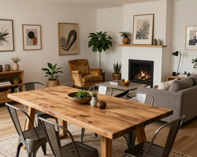 Wie kombiniert man verschiedene Wohnstile harmonisch?