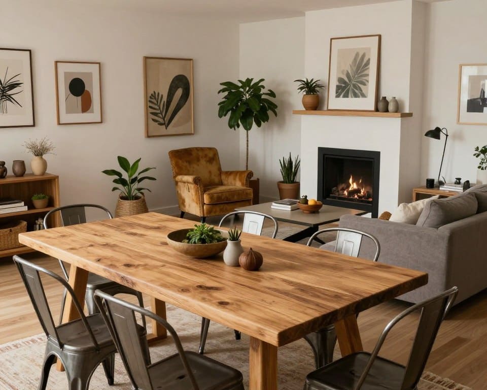 Wie kombiniert man verschiedene Wohnstile harmonisch?