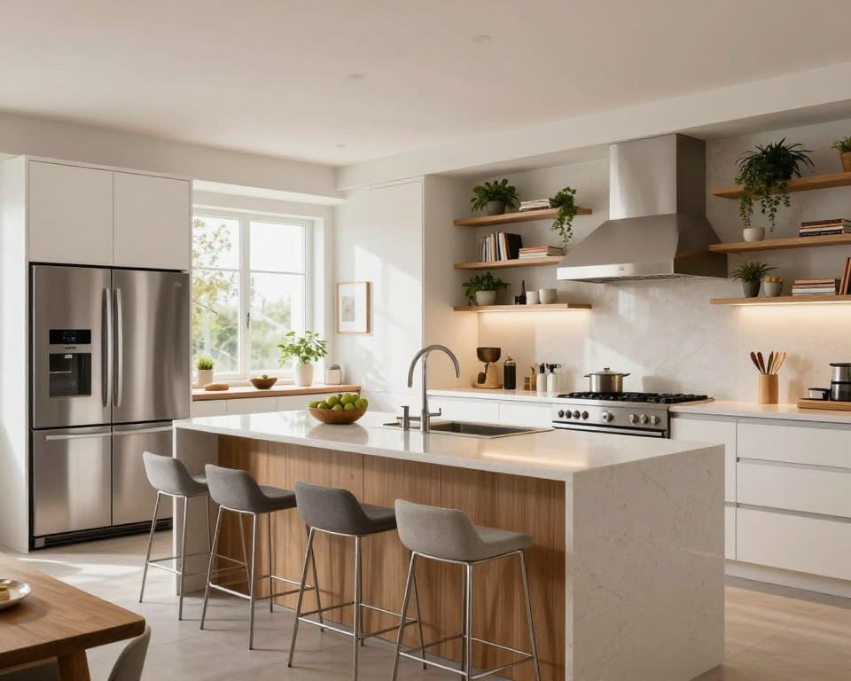 Wie plant man eine moderne Küche im eigenen Zuhause?