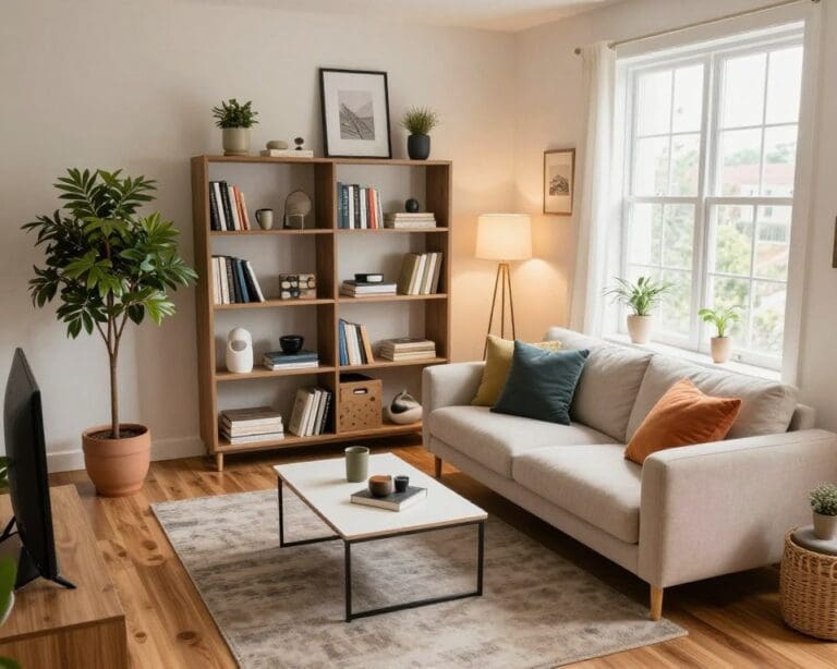 Wie richtet man ein kleines Wohnzimmer stilvoll ein?