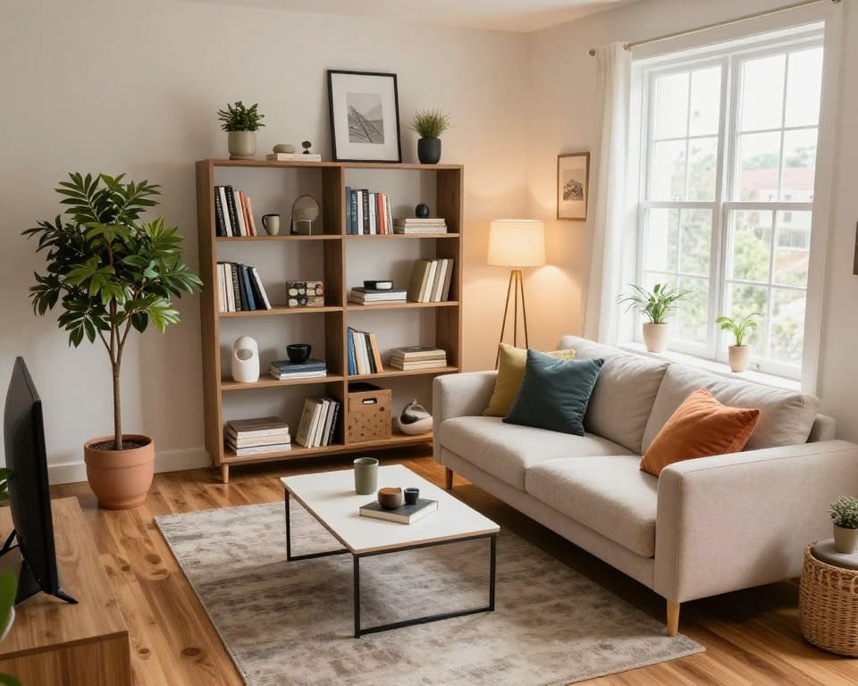 Wie richtet man ein kleines Wohnzimmer stilvoll ein?