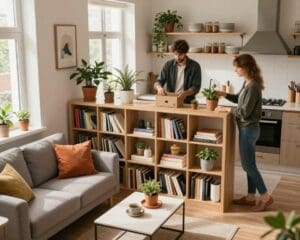 Wie schafft man mehr Ordnung in kleinen Wohnungen?