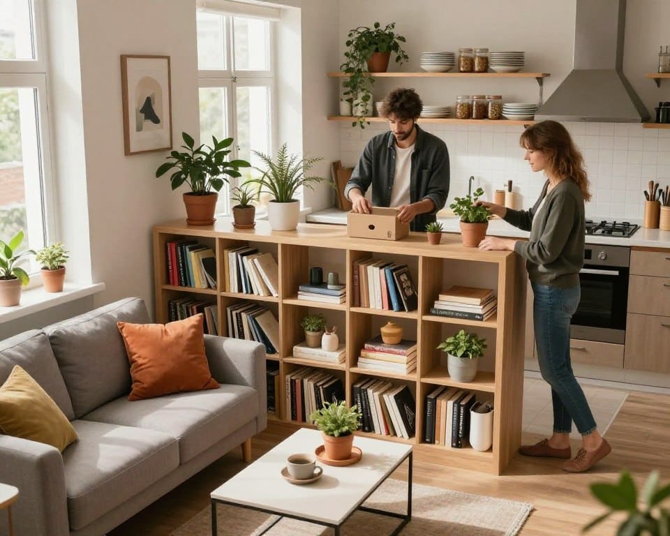 Wie schafft man mehr Ordnung in kleinen Wohnungen?