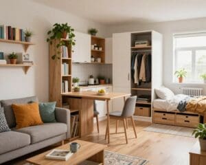 Wie schafft man mehr Stauraum in kleinen Wohnungen?