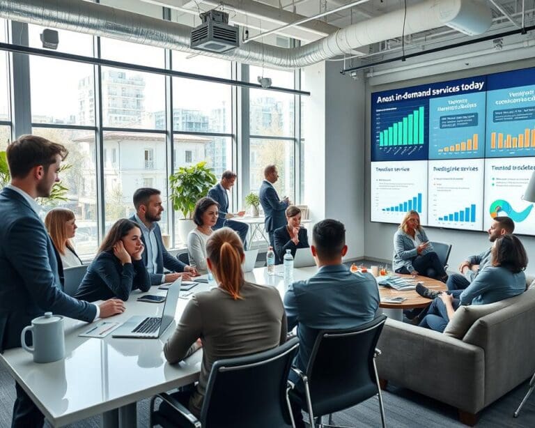 gefragte Dienstleistungen heute