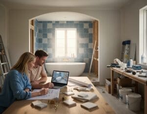 Badezimmer Renovierung planen